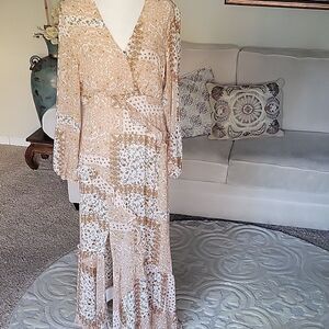 Lulus Women's V-neck  Dress Size M